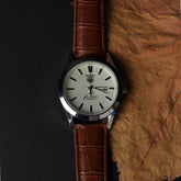 TAG HEUER CALIBRE 5 (BROWN SILVER)