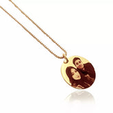 Photo Coin Necklace