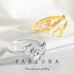 Customize Name Ring
