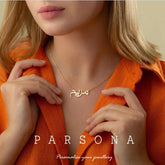 Gold Plated Urdu Name Name Necklace