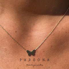 Tiny butterfly Necklace