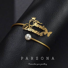 Customize Pearl Bangle