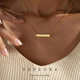 Horizontal Bar Necklace