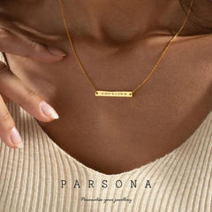 Horizontal Bar Necklace