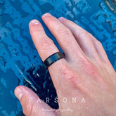 Black Statement Men's Ring