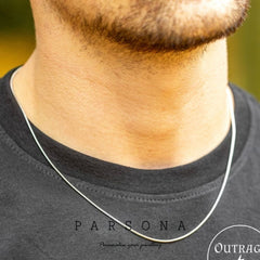 Silver Thin Snake Chain