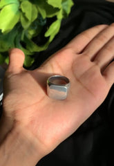 Silver Square Signet Ring
