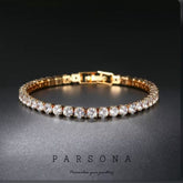 Diamanté Tennis Bracelet