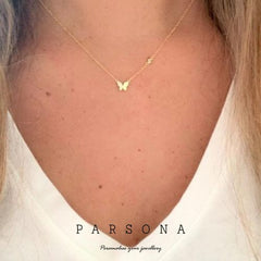 Golden Butterfly necklace