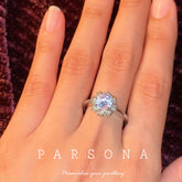 Flow eric Engagement Ring