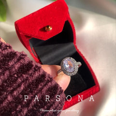 Oval Diamond Engagement Ring