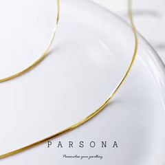 Golden Thin Snake Chain