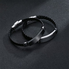 Rope Leather Bracelet