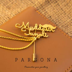 Customize Chain Brooch