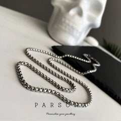 Silver Box Chain