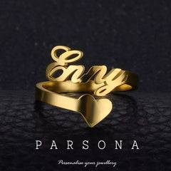 Customize Name Ring