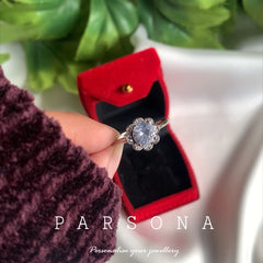 Flow eric Engagement Ring