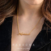 Signature Name Necklace