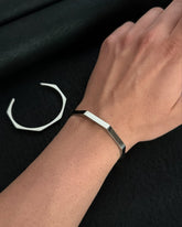 HexEdge Cuff Bangle