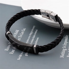 Rope Leather Bracelet