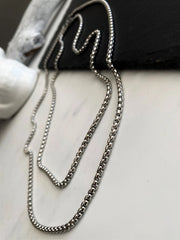 Silver Box Chain