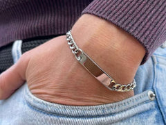 Customise Cuban ID Bracelet