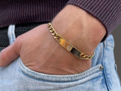 Customise Cuban ID Bracelet