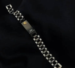 Silver/Black Rolex Bracelet