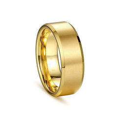 Golden Men’s Statement Ring