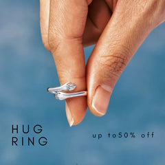 Silver Hug Ring