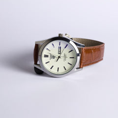 TAG HEUER CALIBRE 5 (BROWN SILVER)